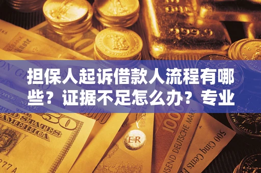 济南担保人起诉借款人流程有哪些？证据不足怎么办？专业律师解答