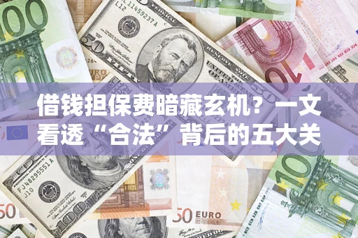 济南借钱担保费暗藏玄机？一文看透“合法”背后的五大关键陷阱