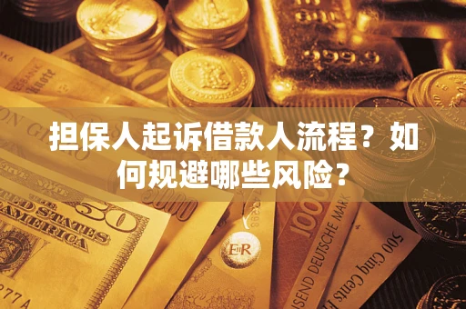 济南担保人起诉借款人流程？如何规避哪些风险？