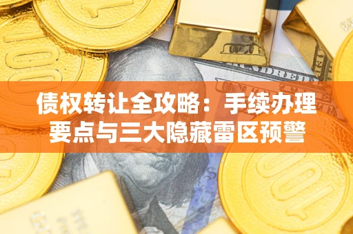 济南债权转让全攻略：手续办理要点与三大隐藏雷区预警