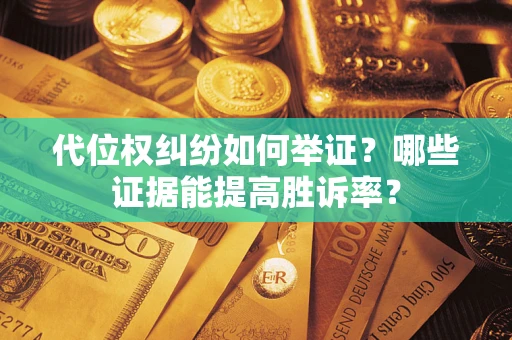 济南代位权纠纷如何举证？哪些证据能提高胜诉率？